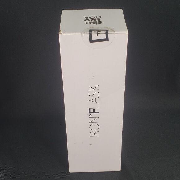 IRON °FLASK 32oz Rover Tumbler Winter White Vacuum Insulated 2 Black Straws - Picture 10 of 16